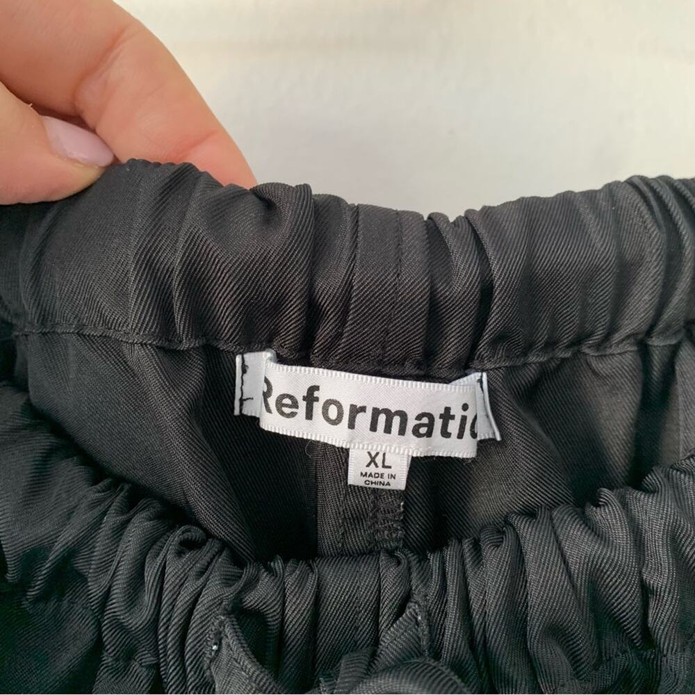 Reformation Ethan Cargo Drawstring Pull On Twill … - image 4